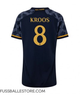 Günstige Real Madrid Toni Kroos #8 Auswärtstrikot Damen 2023-24 Kurzarm
